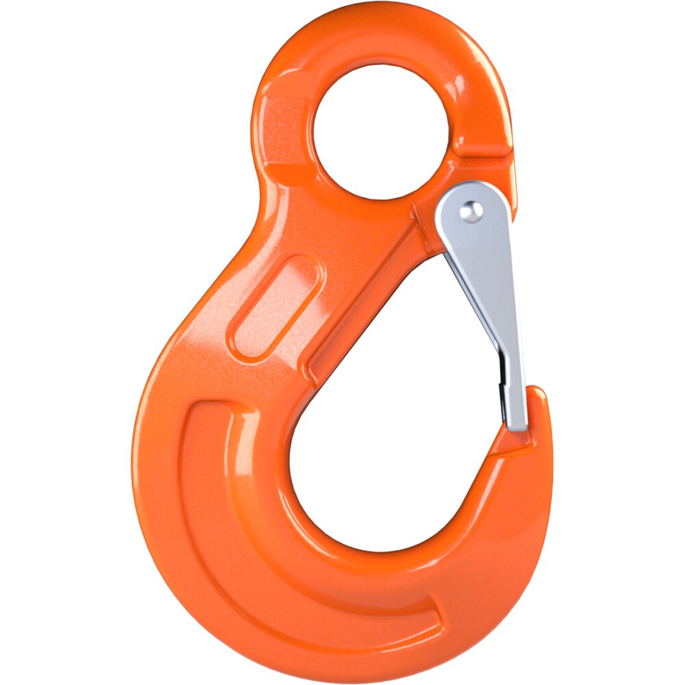 REH eye hook with safety latch (Grade 10) REMA